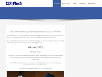 123-flock.de Webseite Vorschau