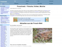 froschnetz.ch Webseite Vorschau