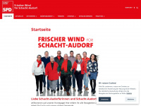 spd-schacht-audorf.de Webseite Vorschau