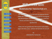 buedelsdorfer-tc.de Webseite Vorschau