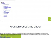 koerner-consulting.com Webseite Vorschau