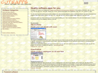 cuteapps.com Webseite Vorschau