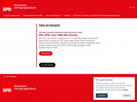 spd-untergruppenbach.de Webseite Vorschau