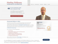 anwalt-wellmann.de Webseite Vorschau