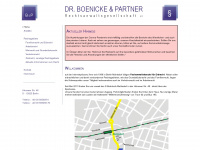 boenicke.de Webseite Vorschau