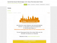 sankt-bernhard-reinickendorf.de Webseite Vorschau