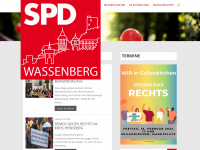 spd-wassenberg.de Webseite Vorschau