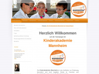 kinderakademie-mannheim.com Webseite Vorschau
