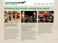buchmesse-olten.ch Webseite Vorschau
