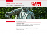 spd-fraktion-krefeld.de Webseite Vorschau