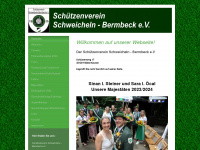 schuetzenverein-schweicheln.net Webseite Vorschau