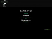 goegg-art.ch Webseite Vorschau