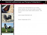 ronjas.fohlenfarm.online.ms Webseite Vorschau