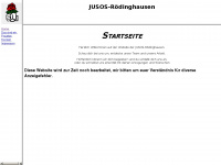 jusos.spd-roedinghausen.de Webseite Vorschau