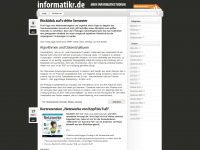 informatikr.de Webseite Vorschau