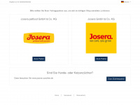 josera-portal.de Webseite Vorschau