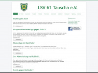 lsv-tauscha.de Webseite Vorschau
