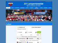 sv-lampertswalde.de Webseite Vorschau