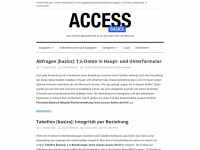 access-basics.de Webseite Vorschau