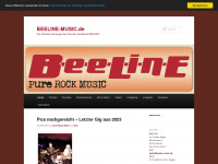 beeline-music.de Webseite Vorschau