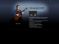 alexanderpalm-gitarre.de Webseite Vorschau
