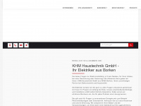 khm-technik.de Webseite Vorschau