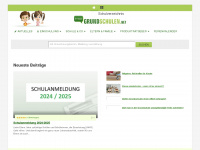 grundschulen.net Webseite Vorschau