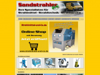 sandstrahler-und-co.de Webseite Vorschau