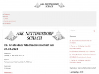 schach-nettingsdorf.at Webseite Vorschau