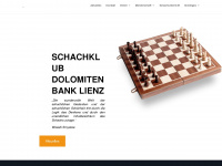 schachklub-lienz.at Webseite Vorschau