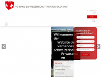 swiss-schools.ch Webseite Vorschau
