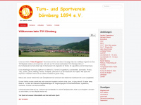 tsv-doernberg.de Webseite Vorschau