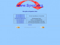 spezi.org Webseite Vorschau