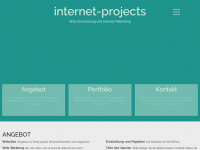 internet-projects.com Webseite Vorschau