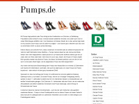 pumps.de Webseite Vorschau