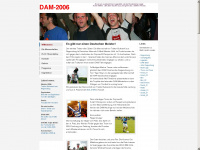dam-2006.de Webseite Vorschau