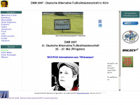 dam2007.mynetcologne.de Webseite Vorschau