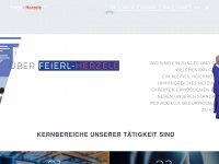 feierl-herzele.com Webseite Vorschau