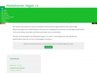 heimatverein-hagen.de Webseite Vorschau