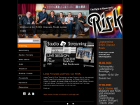 risk-rockmusic.de Webseite Vorschau