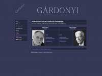 gardonyi.de Webseite Vorschau