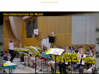 berufsfachschule-musik.de Webseite Vorschau