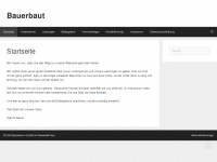 bauerbaut.de Webseite Vorschau