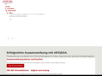 apgsga.ch Webseite Vorschau