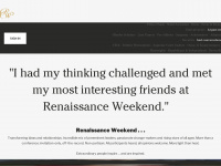 renaissanceweekend.org Webseite Vorschau