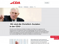 cda-bund.de Webseite Vorschau