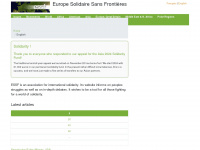 europe-solidaire.org Webseite Vorschau