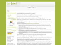 easy-joomla.org Webseite Vorschau