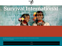 survivalinternational.nl Webseite Vorschau