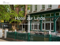 hotelzurlinde.eu Webseite Vorschau